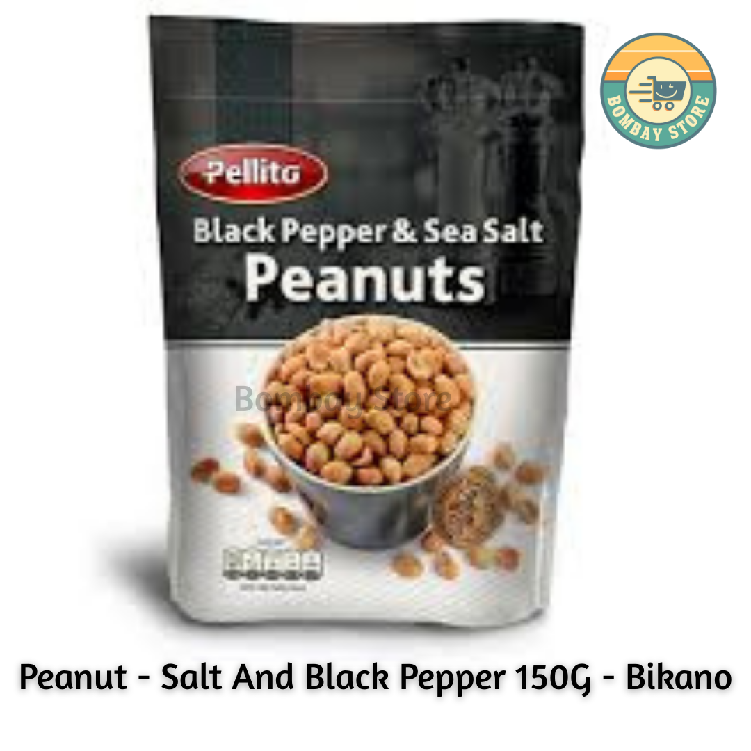 Peanut – Salt And Black Pepper 150G – Bikano